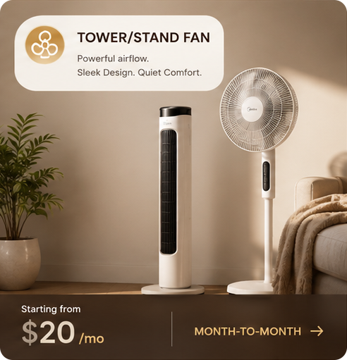 Tower & Stand Fan