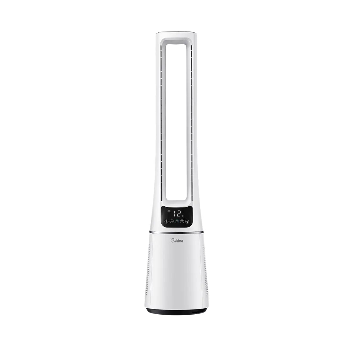 Midea 41-Inch Bladeless Tower Fan & HEPA Purifier, Smart WIFI Enabled, Remote, Blue, AMS150-PBW